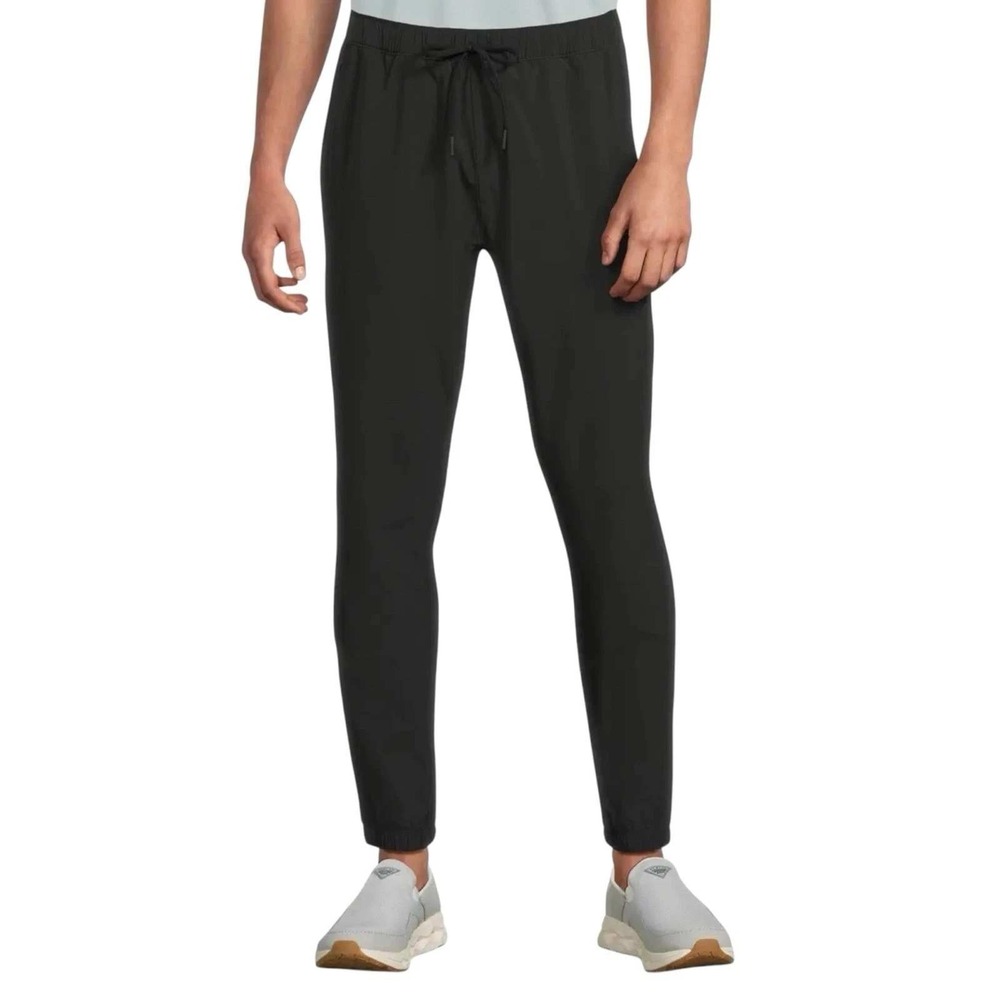 NWT prAna Discovery Trail Jogger Men XXL Black Stretch Active Hiking Pants